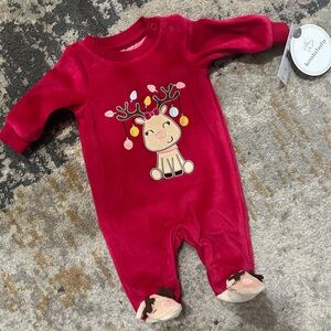 NWT Koala Baby Reindeer Onesie for NB